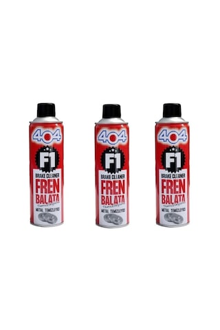 404 F1 Fren Balata Temizleyici 500 ML 3 Adet