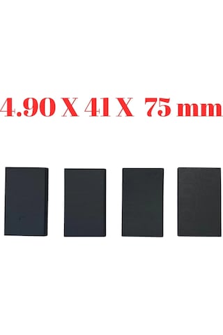 Bartech Kuru Süt Sağım Makinesi Fiber Kömür Paleti 4.90 41 75 Mm 4 Adet