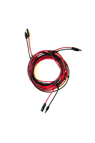 25 + 25 Metre 6 Lı Mc4 Solar Konnektör 6 İn 1 Kablolu Paralelleme