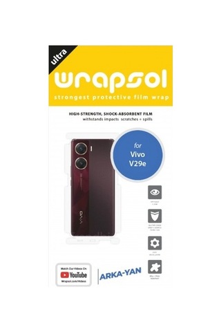 Vivo V29e Arka Ve Yan Koruyucu Poliüretan Film