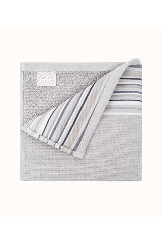 Koza Home Limira 2li Gri Yüz Çeyiz Havlusu 50x90 2247 Gri