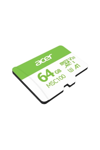 Acer Msc100 64gb Microsd U3 V30 A1 Aksiyon Kamera & Güvenlik Kamerası Uyumlu