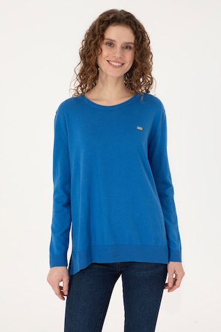 U.S. Polo Assn. U.s. Polo Assn. Kadın Kazak /triko 50313579-vr251 Koyu Mavi Melanj