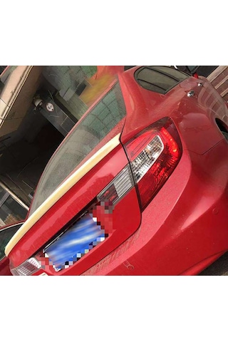 Honda Civic Fb7 Anatomik Bagaj Üstü İthal Spoiler Parlak Siyah Plastik Spoyler