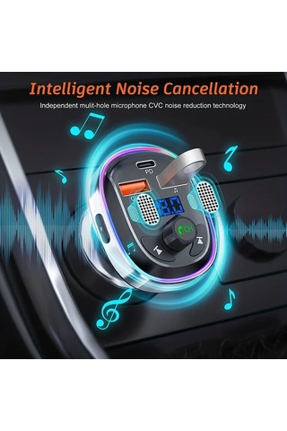 Xuweiwei T81 Araba Kablosuz Müzik Çalar Araç Fm Verici Alıcı Kablosuz Eller Serbest Telefon Sistemi Mp3 Çalar Şarj Cihazı