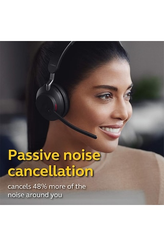 Jabra Evolve2 65 Uc Kablosuz Kulaklık Link380A Stereo