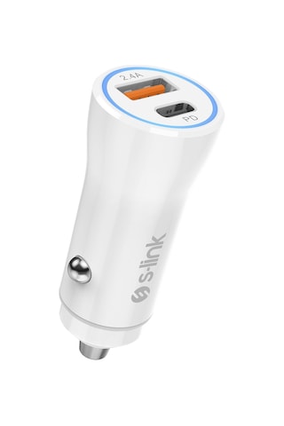 S-link Sl-ac55pd 32 W Çakmaklık Araç Şarj Aleti