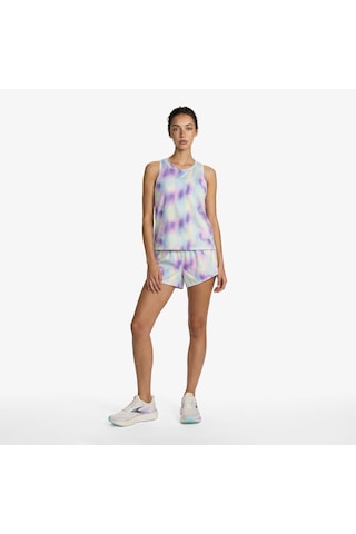 Brooks Dash Printed Kadın Mavi Şort221759