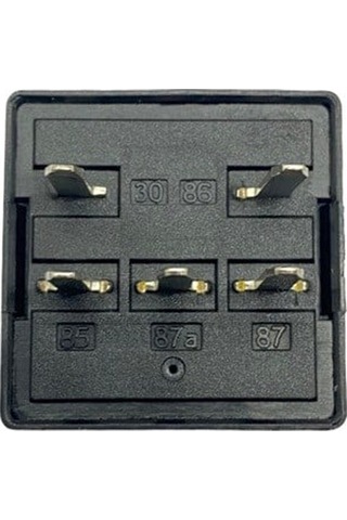 12v Röle 5 Uçlu 30/40 A Mini Tip Mikro Usa Tipi Çift Platin 30-85-86-87-87a