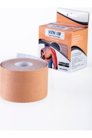 Vzn Kinesio Bandı 5 CM x 5 M Ten Rengi Vzn Kinesio Bandı 5 CM x 5 M Ten Rengi