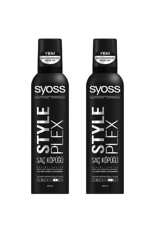 Syoss Style Plex Saç Köpüğü 2 x 250 ML