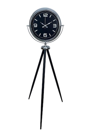 Krom Asil Tripod Ayaklı Saat Çok Renkli