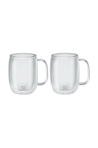 Zwilling Çift Camlı Kulplu 2 Li Kahve Bardağı