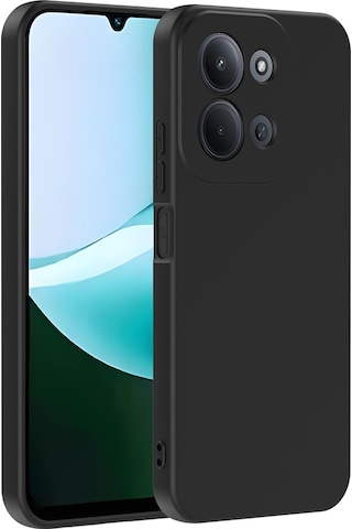 Xiaomi Redmi 15c Kılıf Zore Mara Lansman Kapak Siyah