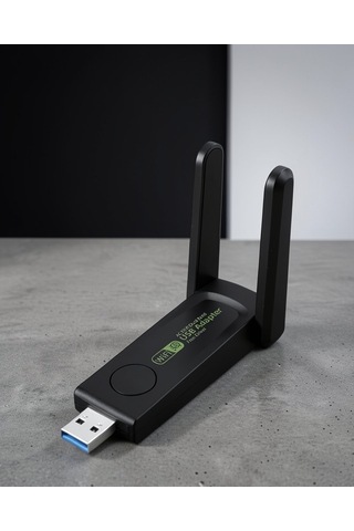 Usb 3.0 Girişli Wifi Alıcı 1200 Mbps Çift Bant Uuczwifiadaptör2