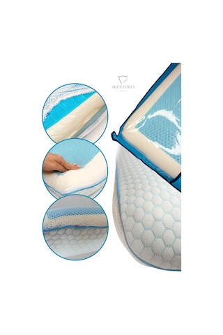 Klasik Visco Jel Yastık - 70x40x12 Cm P-008-154 Çok Renkli