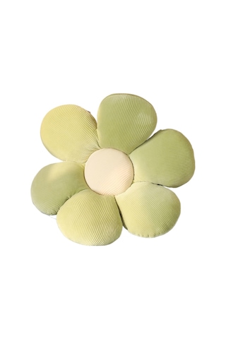 50cm Dolgulu Altı Yapraklı Çiçek Yastığı Çiçek Yastığı-yeşil 004