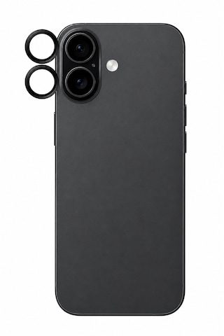 Apple iPhone 17 Uyumlu Kamera Lens Koruyucu Siyah