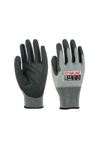 Starline Kesilmeye Direncli Poliüretan Kaplama Isi Eldiveni 145505 Ce Dirençli Kaplamalı