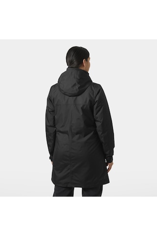 Helly Hansen W Vancouver Ins Kadın Yağmurluk Mont-31321 Siyah