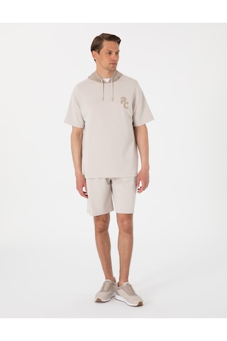 Pierre Cardin Erkek Taş Şort Örme 50302604-vr049 Taş