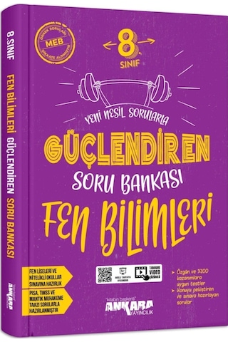 Ankara Yayınları 8. Sınıf Lgs Fen Bilimleri Güçlendiren Soru Bank N11.4676 Ankara Yayınları 8. Sınıf Lgs Fen Bilimleri Güçlendiren Soru Bank N11.4676