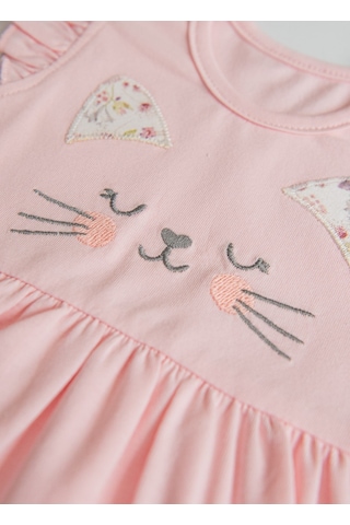 KitiKate Organik Kiki Elbise Pembe