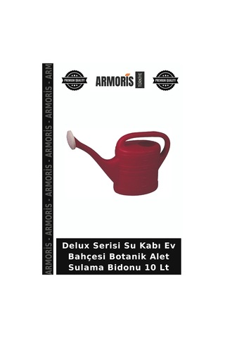 Delux Serisi Su Kabı Ev Bahçesi Botanik Alet Sulama Bidonu 10 Lt