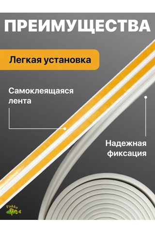 4walls Kapı Ve Pencere Contası, Kendinden Yapışkanlı Bant 233803259 10 Metre