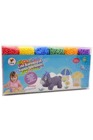 Lino Kurumayan Köpüklü Oyun Hamuru 10 GR 6 'lı