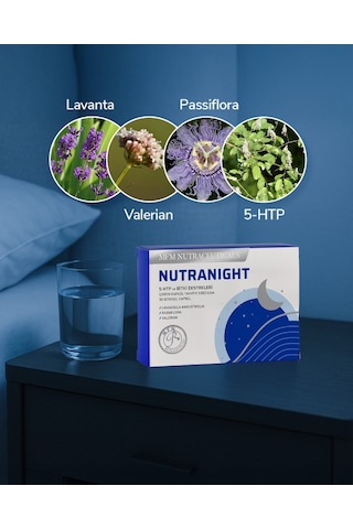 Mfm Nutranight 5-htp Ve Bitki Ekstreleri İçeren 30 Bitkisel Kapsül