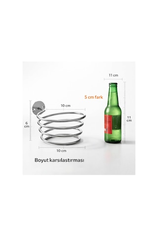 Transformacion Gümüş Metal Fön Makinesi Askısı Duvara Monte Saç Kurutma Makinesi Tutucu 719681