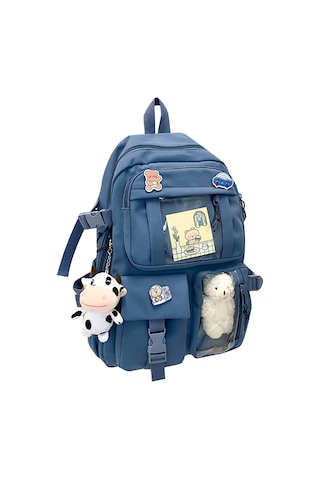 Maiyame Lise Öğrencileri İçin Oxford Dokuma Çift Omuzlu Sırt Çantası - Anti-hırsızlık Cepi, Ayarlanabilir Askılar Ve Çoklu Cep Tasarımı