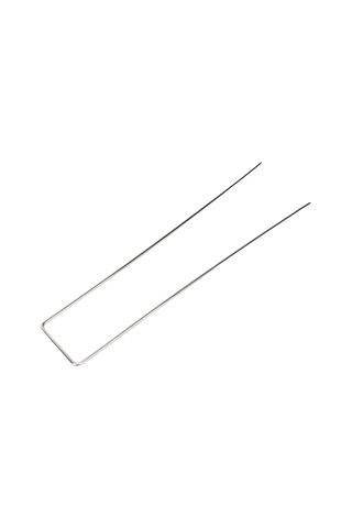 Folinda 100 Adet Islak Galvanizli Çelik U-şekilli Bahçe Çiviği 4x10cm - Çim, Zemin Kumaşı Ve Fence Sabitleme Aracı, Paslanmaz, Kolay Kurulum