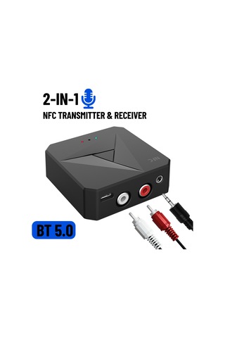 Ximistore9 Nfc Bluetooth Alıcı Verici - 2'li 1 Arada Araç Ve Ev Ses Sistemi İçin