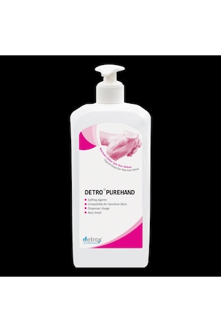 Detro Purehand Normal Ciltler İçin Sıvı Sabun 1l, Pompa Dahil