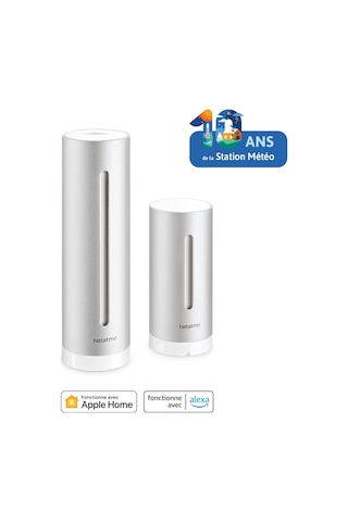 Netatmo Akıllı Hava Durumu İstasyonu - Wifi, Radyo, İç Ve Dış Mekan Sensörü, Hava Durumu Tahmini, Amazon Alexa Ve Apple Homekit, Higrometre, Hava Kalitesi, Nws01-ec