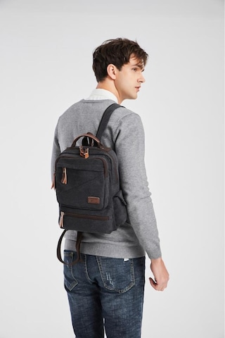 Cactive C-active Kanvas Kumaş Orta Boy Sırt Çantası 1261 Gri