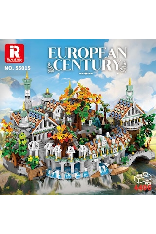 Reobrix 55015 Yüzüklerin Efendisi Ayrıkvadi Duskvale Sanctum The Lord Of The Rings Yaratıcı Yapı Blok Seti Building Blocks - 4406 Parça