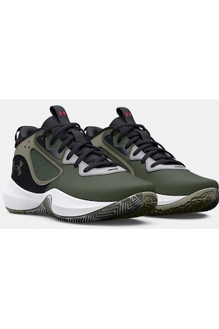 Under Armour Unisex UA Lockdown 6 Basketbol Ayakkabısı 3025616-300 Çok Renkli
