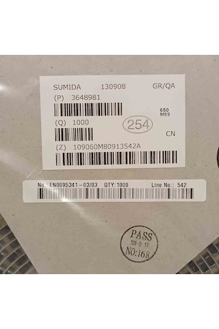 Rl-330-80-17c 33uh 1,1a 6.5x6.5x3.5 Sumıda Smd Bobin 30 Adet