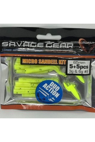 Savage Gear Lrf Micro Sandeel Kit 12Pcs