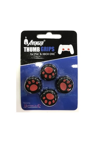 Kontorland PS4 Uyumlu Ps3 Analog Koruyucu Lastik 4 Lü Patili