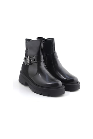 Bot Kadın 9p5461ry Comart 5461 Vitello Ry Nero Siyah