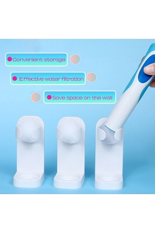 Maoyaya Traceless Diş Fırçası Tutucu Banyo Duvara Monte Elektrikli Diş Çok Renkli Çok Renkli