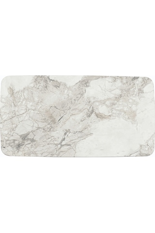 Vovvahome Luci Mdf Ahşap Orta Sehpa - Beyaz Mermer