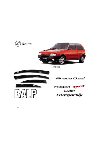 Fiat Uno Cam Rüzgarlığı 4Lü