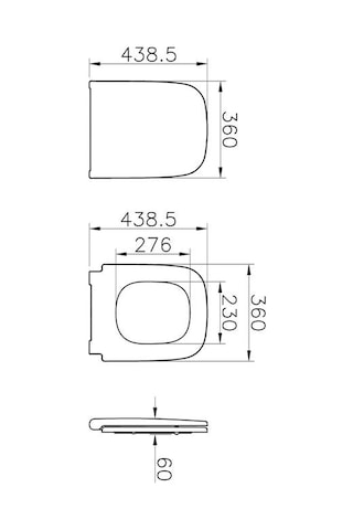 Vitra S20 Klozet Kapağı Beyaz 147-003-909