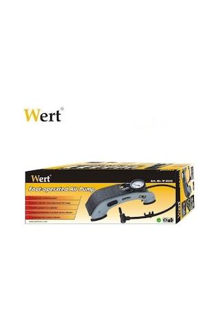 Wert 2642 Ayak Pompası (tek Piston)