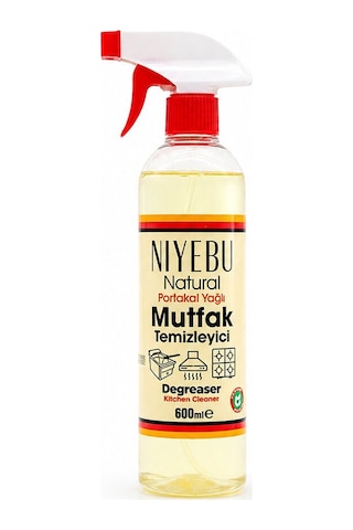 Niyebu Portakal Naturel Mutfak Temizleyici - 600 Ml- 12'li Paket